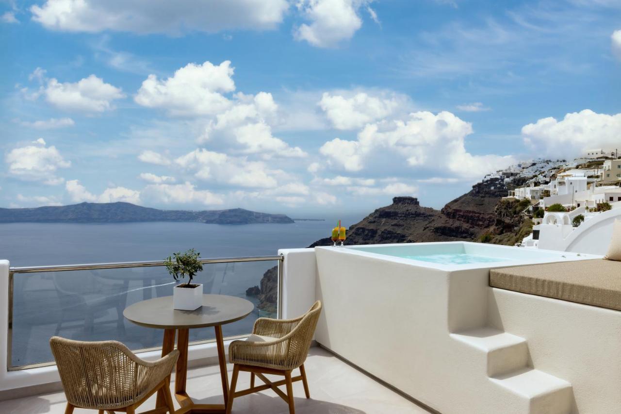 Santorini View Studios - Firostefani Caldera Ngoại thất bức ảnh