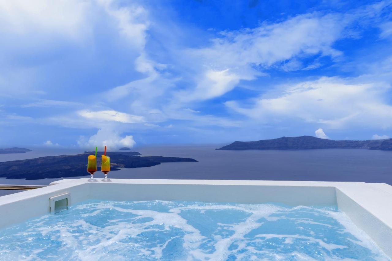 Santorini View Studios - Firostefani Caldera Ngoại thất bức ảnh