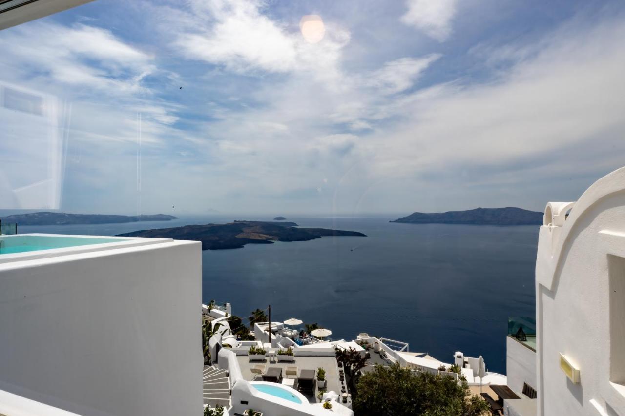 Santorini View Studios - Firostefani Caldera Ngoại thất bức ảnh