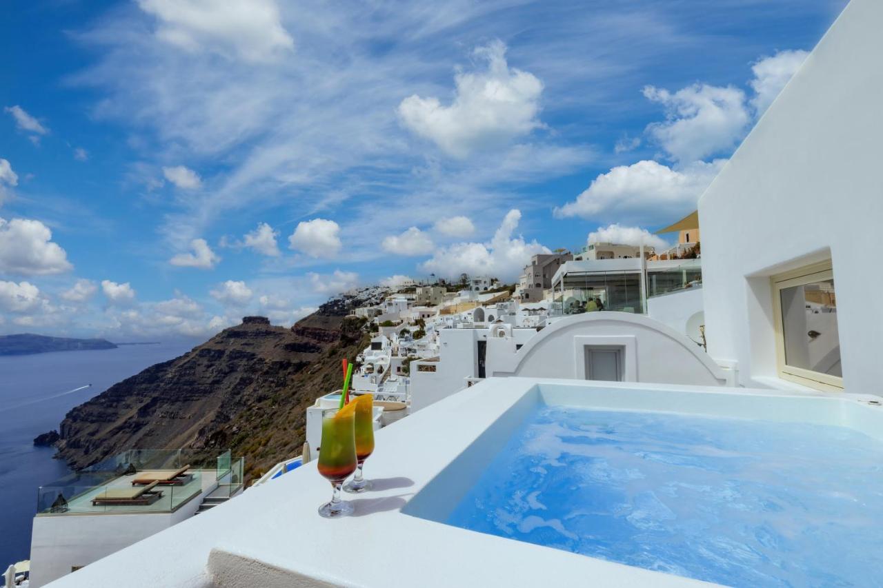 Santorini View Studios - Firostefani Caldera Ngoại thất bức ảnh