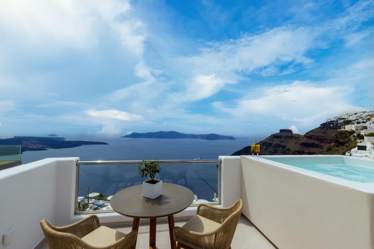 Santorini View Studios - Firostefani Caldera Ngoại thất bức ảnh