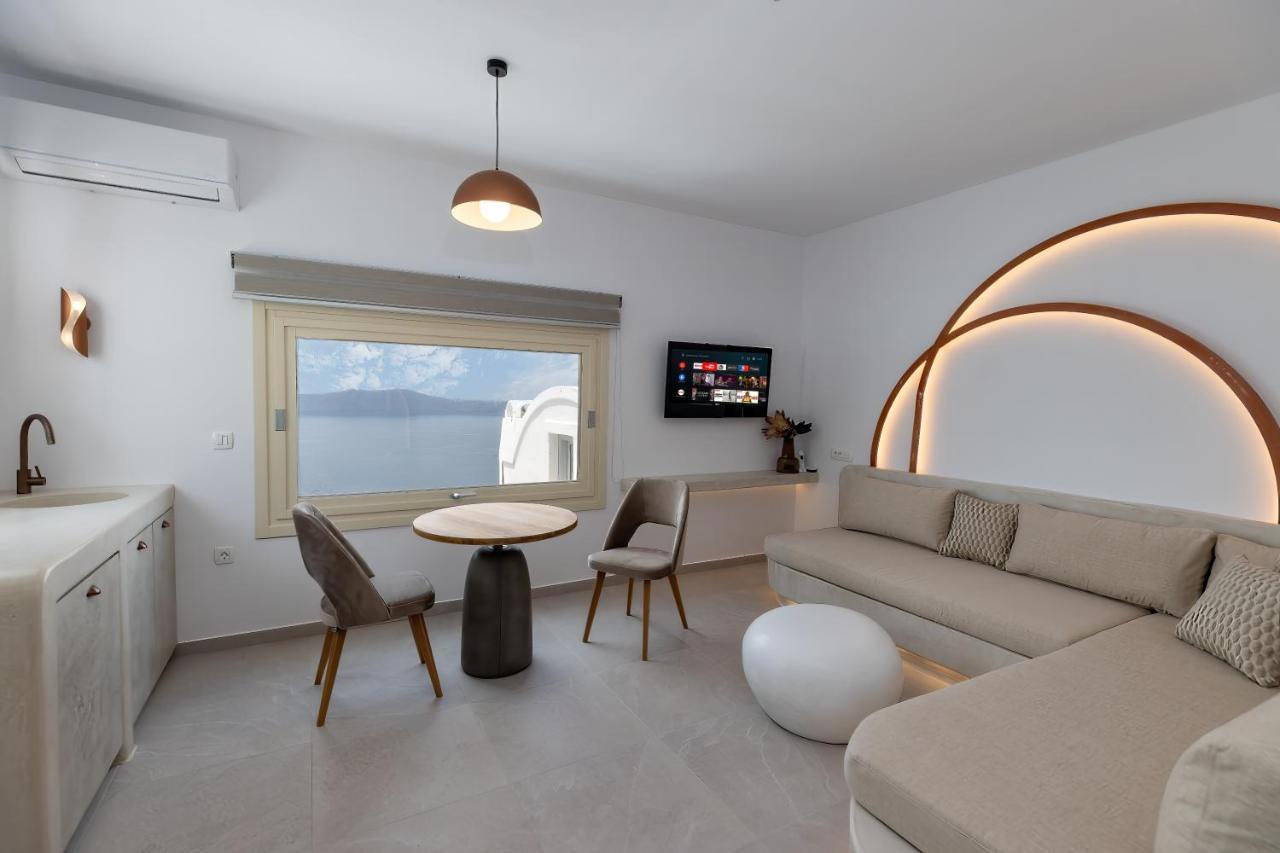 Santorini View Studios - Firostefani Caldera Ngoại thất bức ảnh