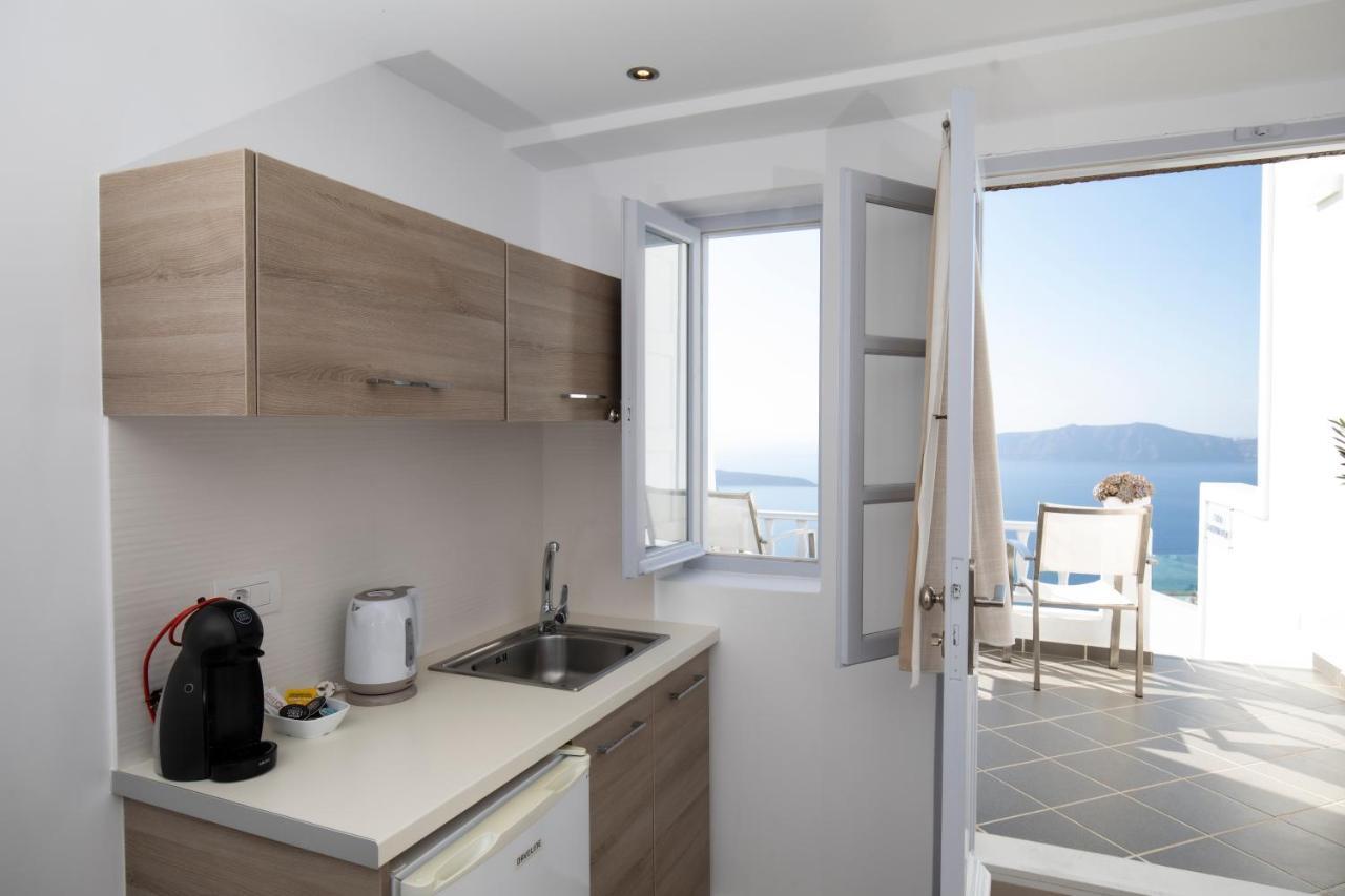 Santorini View Studios - Firostefani Caldera Ngoại thất bức ảnh