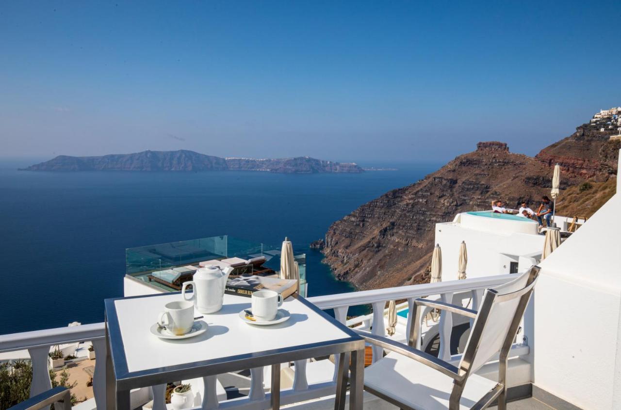 Santorini View Studios - Firostefani Caldera Ngoại thất bức ảnh