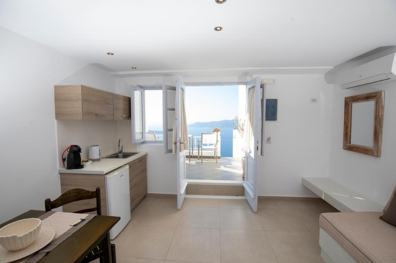 Santorini View Studios - Firostefani Caldera Ngoại thất bức ảnh